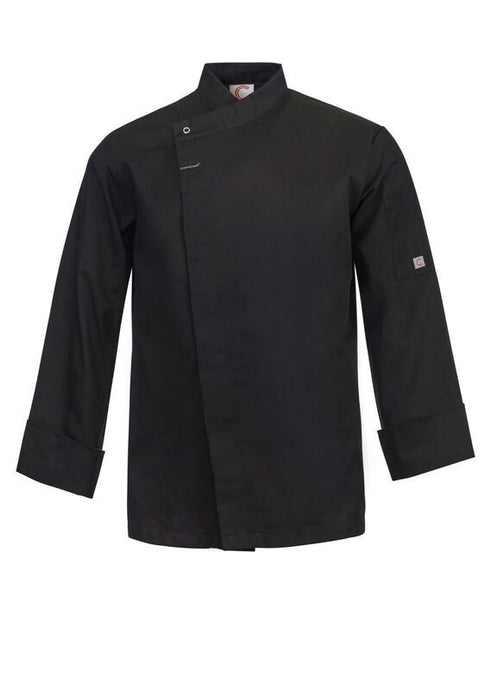 CHEFS TUNIC WITH CONCEALED FRONT - LONG SLEEVE