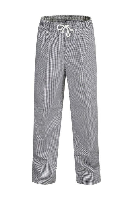 UNISEX CHEFS CHECK DRAWSTRING PANT