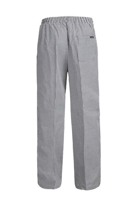 UNISEX CHEFS CHECK DRAWSTRING PANT