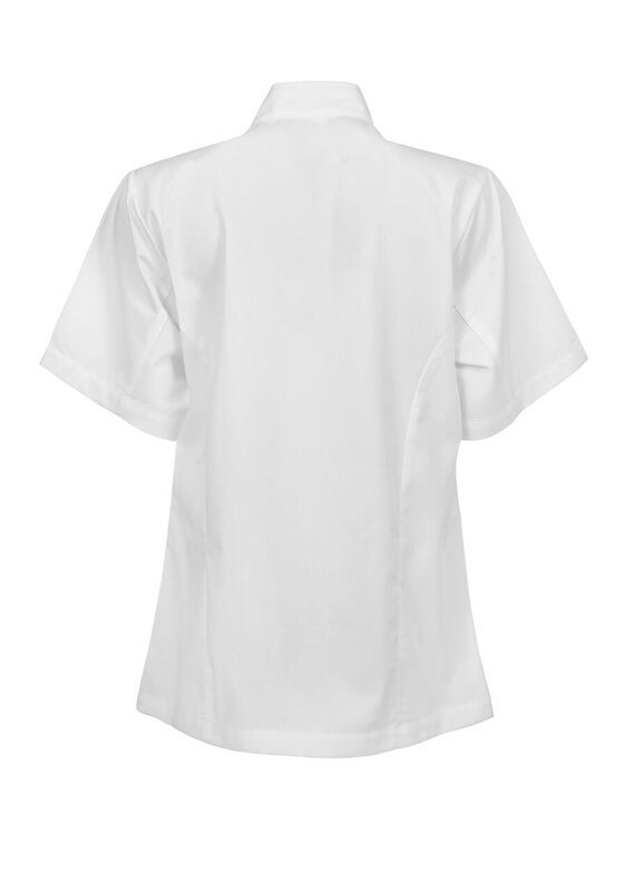 LADIES EXECUTIVE CHEFS LIGHTWEIGHT JACKET - SHORT SLEEVE